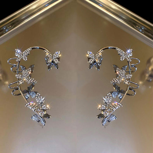 Bild in Galerie-Viewer laden, Schmetterlings-Ohrclip