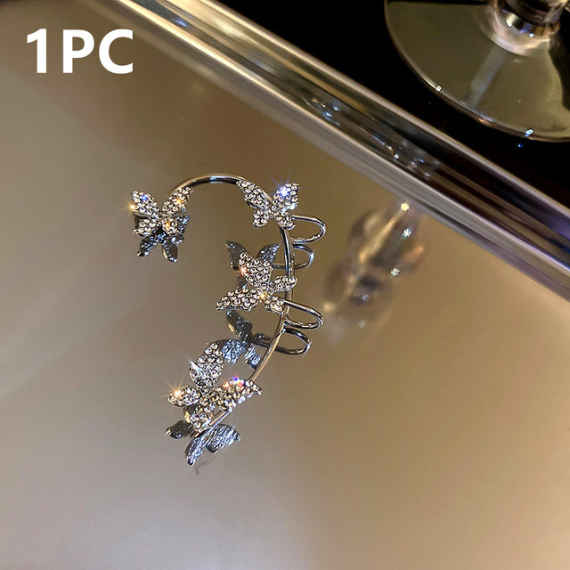 Schmetterlings-Ohrclip