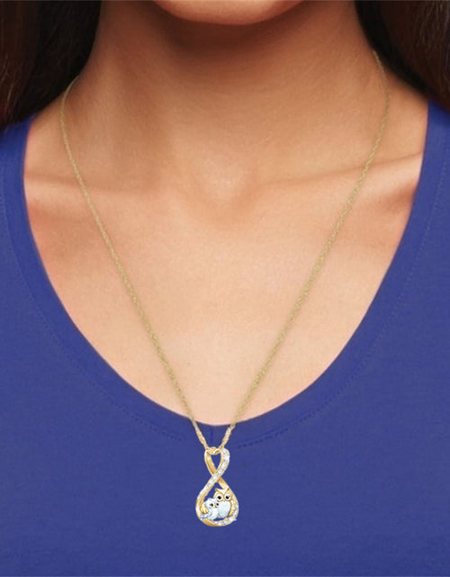 Load image into Gallery viewer, Infinity Ring Necklace