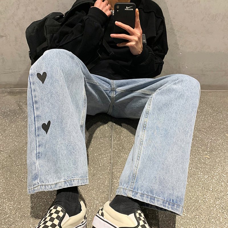 Stilvolle, lockere, schicke Jeans