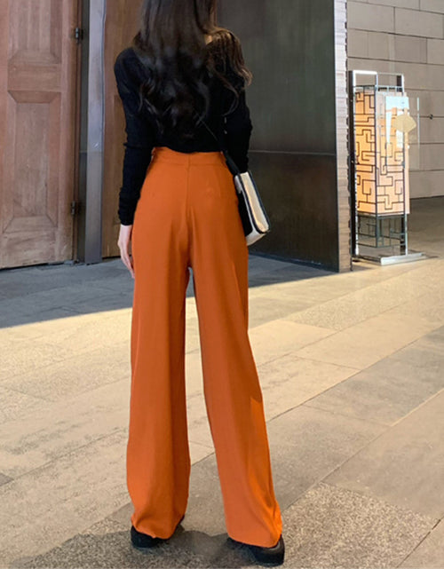 Bild in Galerie-Viewer laden, Solide, lässige, lockere Hose