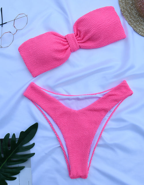 Bild in Galerie-Viewer laden, Bandeau-Bikini-Set