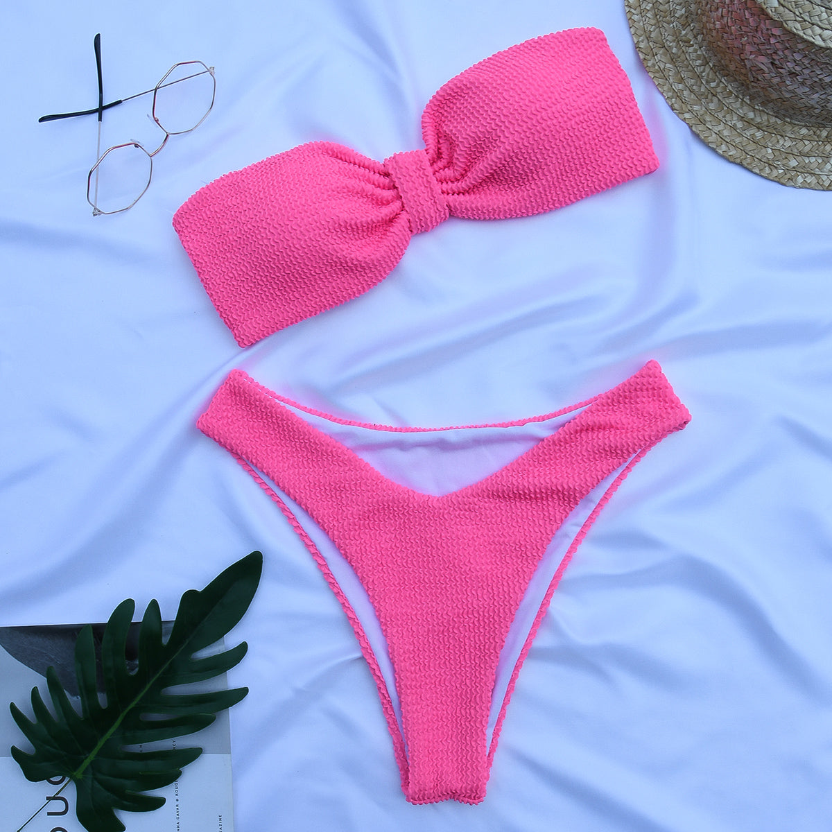 Bandeau-Bikini-Set