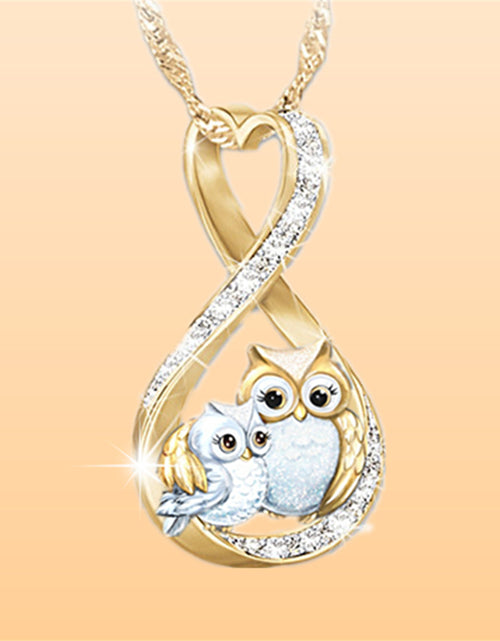 Load image into Gallery viewer, Infinity Ring Necklace