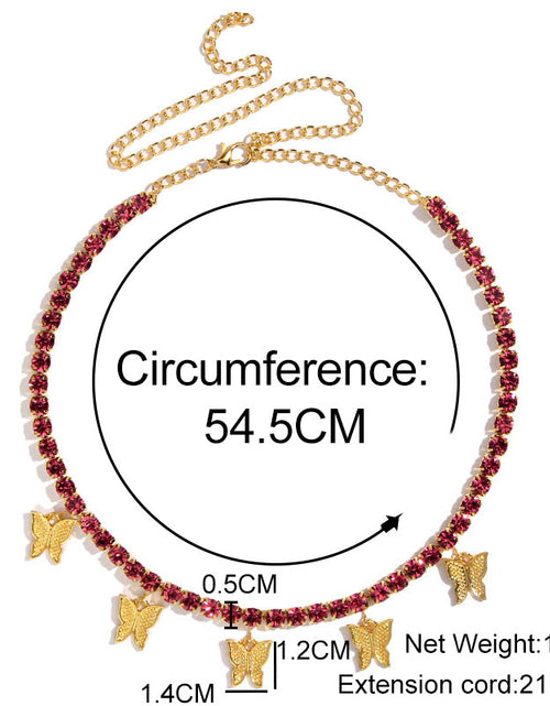 Bild in Galerie-Viewer laden, Halskette mit Schmetterlingsanhänger