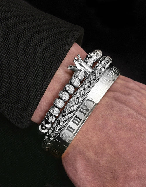 Load image into Gallery viewer, Royal Crown Charm Bracelet