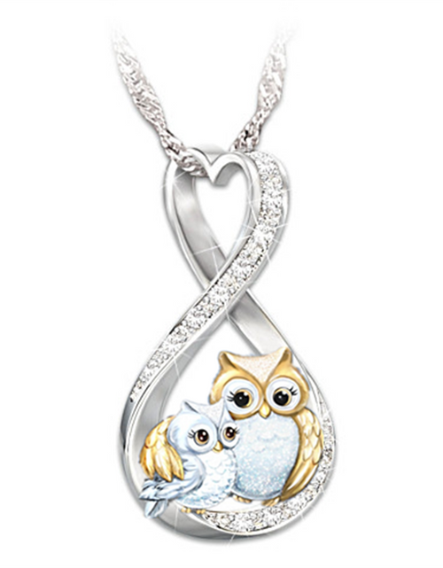 Load image into Gallery viewer, Infinity Ring Necklace