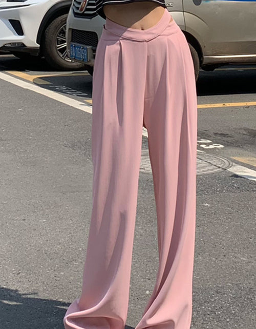 Bild in Galerie-Viewer laden, Solide, lässige, lockere Hose