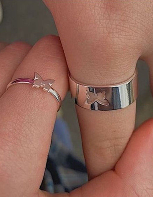 Bild in Galerie-Viewer laden, Schmetterlingsringe