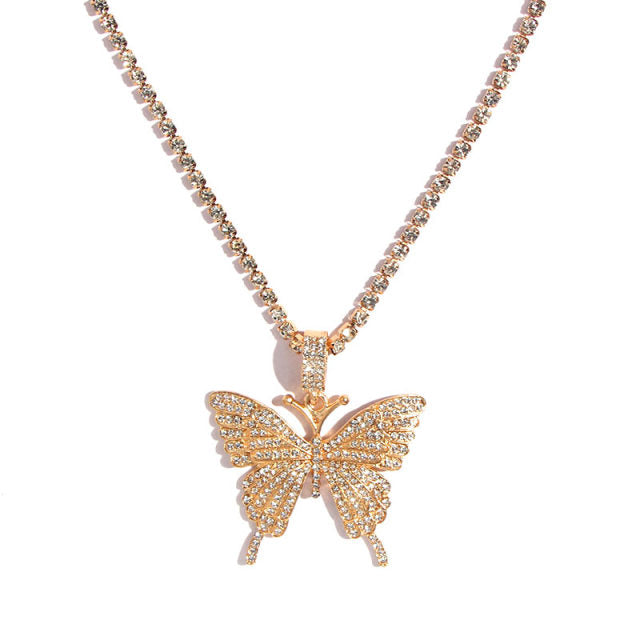 Butterfly Pendant Necklace