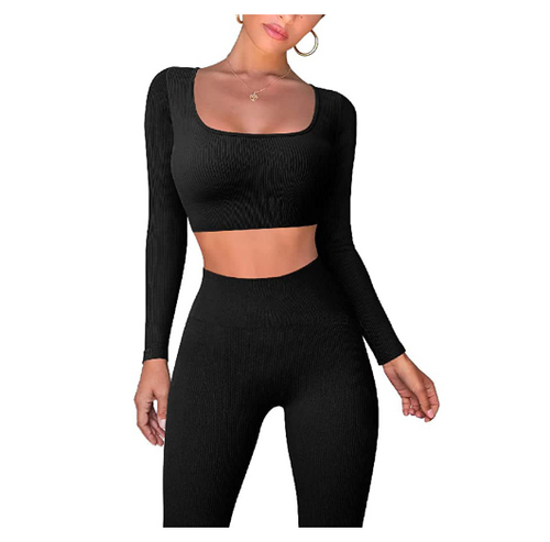 Bild in Galerie-Viewer laden, Gym Crop Tank Top Leggings Set
