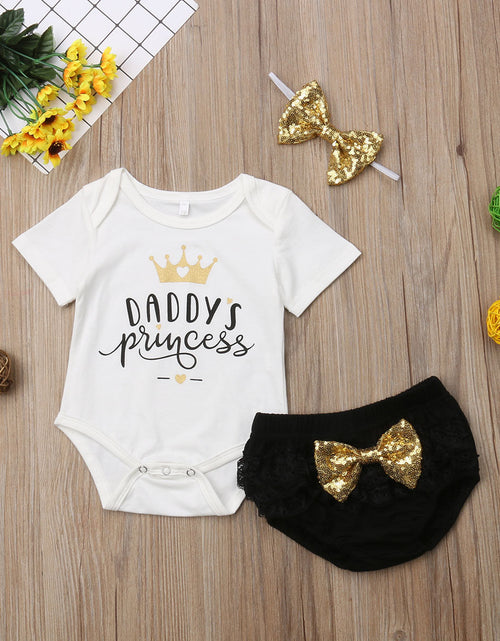 Load image into Gallery viewer, Daddy’s Princess Romper
