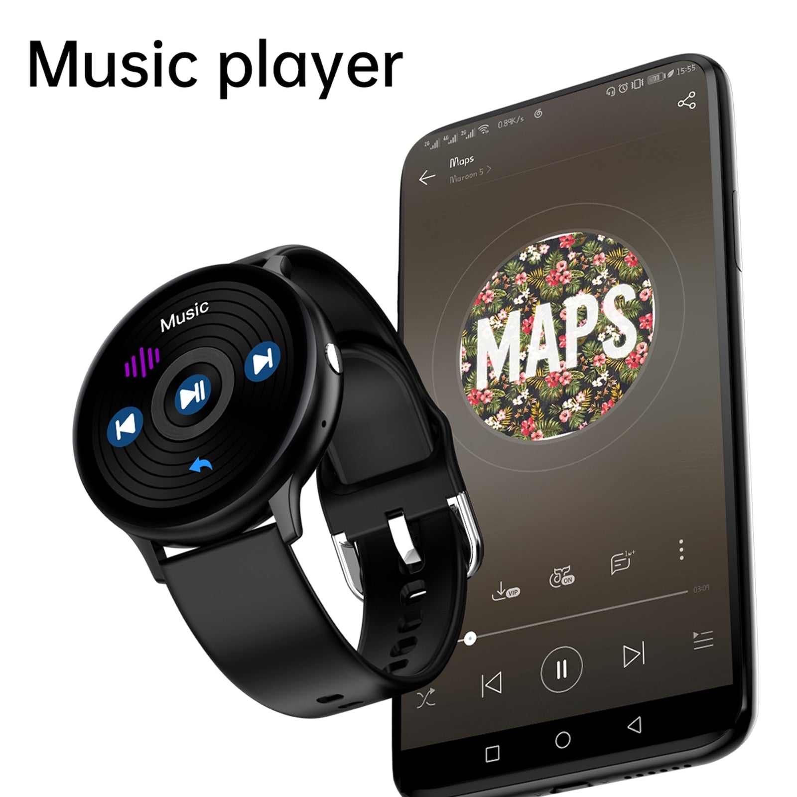 Wasserdichte 4G-ROM-Smartwatch