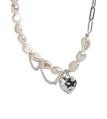 Asymmetriekette Perlenhalskette