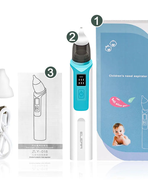 Load image into Gallery viewer, Rechargeable Baby Nose Cleaner
