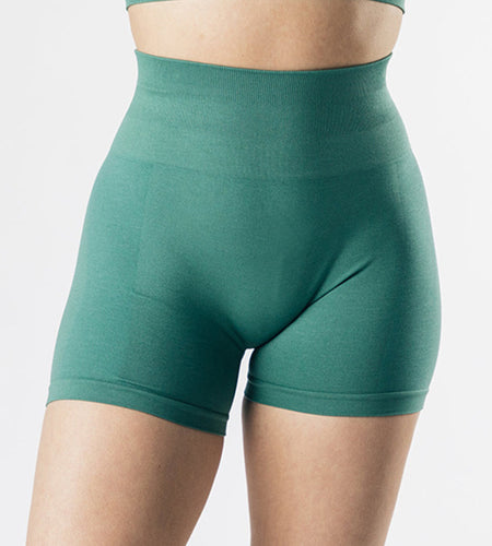 Sportshorts mit hoher Taille