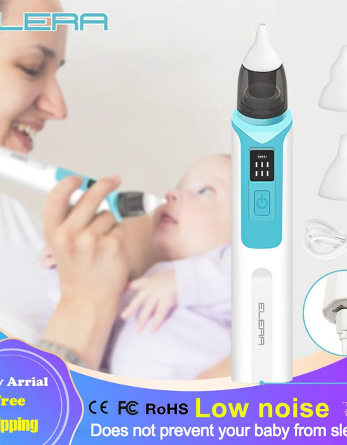 Load image into Gallery viewer, Rechargeable Baby Nose Cleaner
