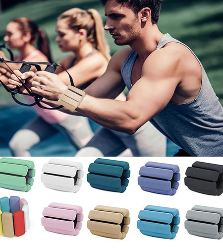 Verstellbares, gewichtetes Fitness-Handgelenk- und Knöchelband